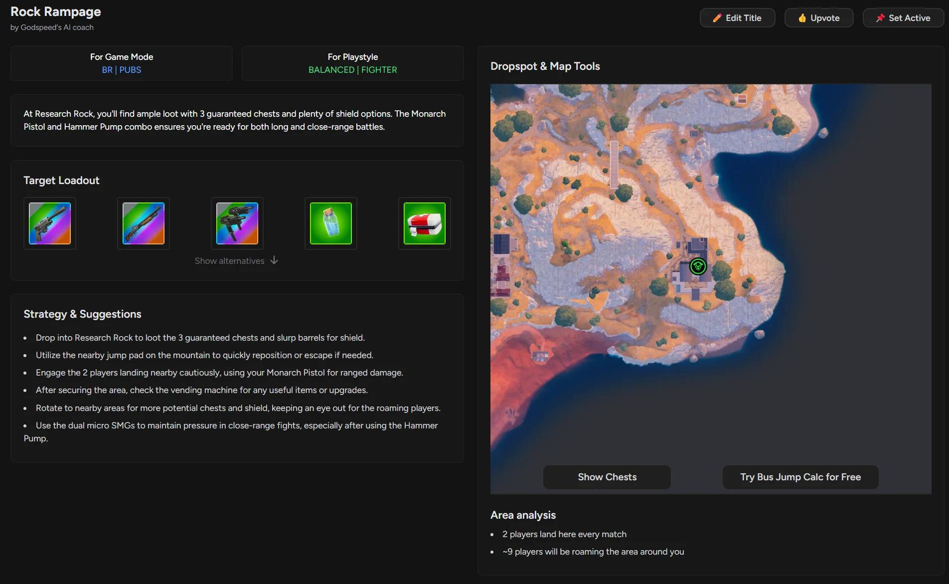 AI Game Plan Example